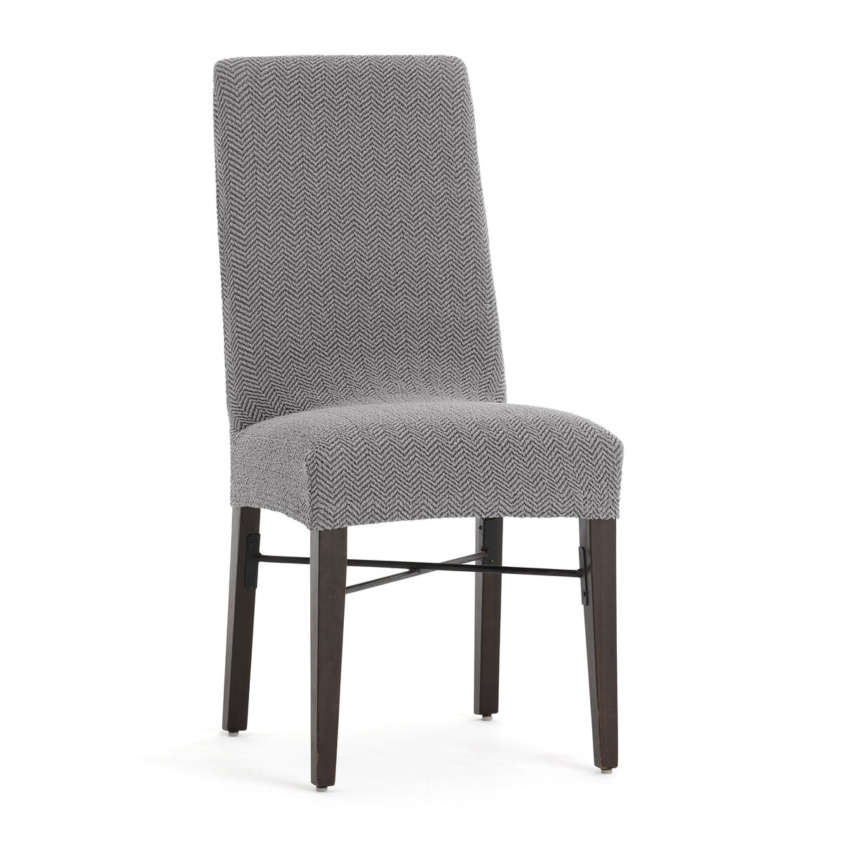 Chair Cover Eysa JAZ Grey 50 x 60 x 50 cm 2 Units