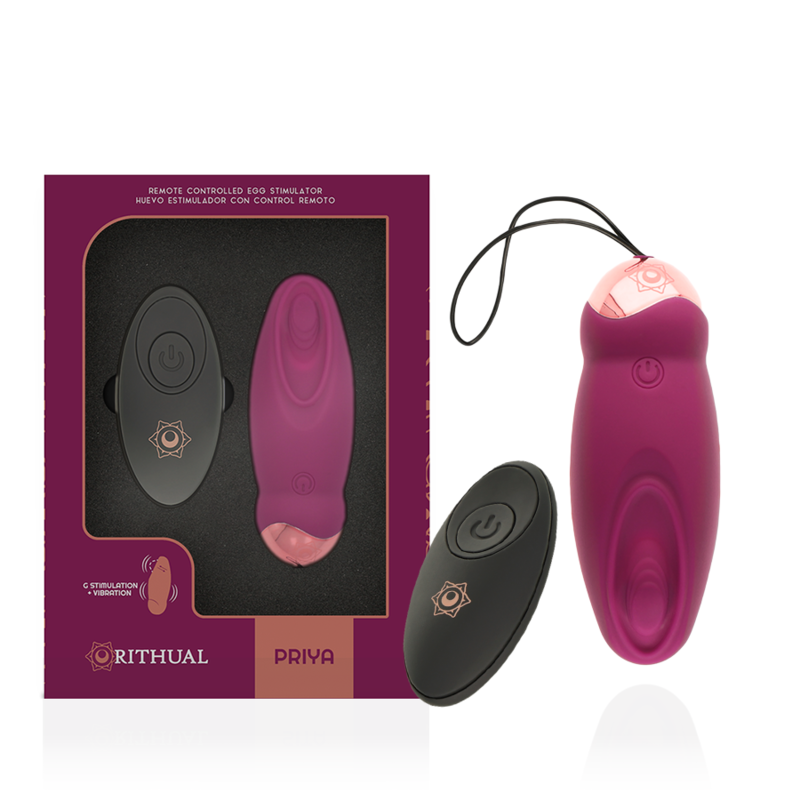 RITHUAL- PRIYA REMOTE CONTROLLED EGG G-SPOT + VIBRATION