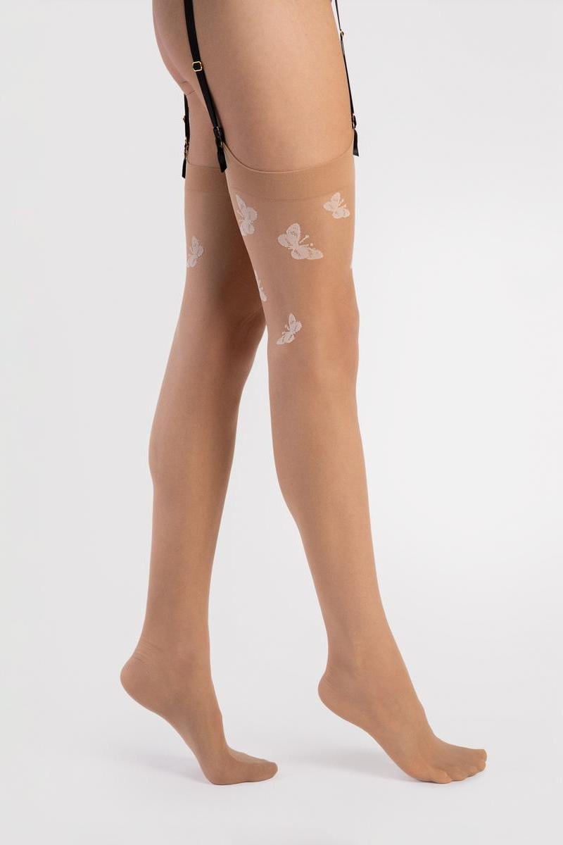  Stockings model 196135 Fiore  beige