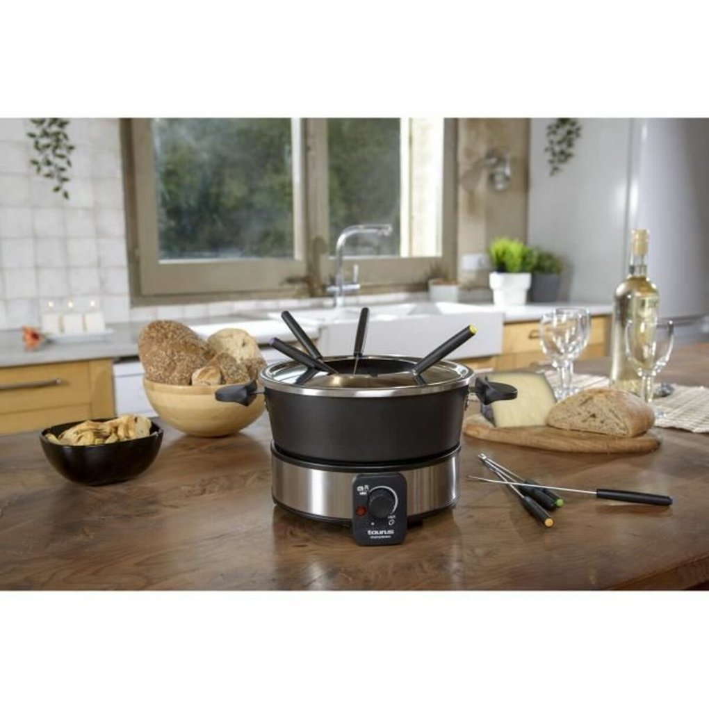 Fondue Taurus FF2 Black Silver 1000 W Fondue Taurus FF2 Black Silver 1000 W