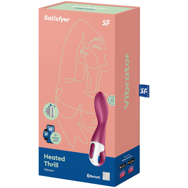 SATISFYER HEATED THRILL G-SPOT VIBRATOR