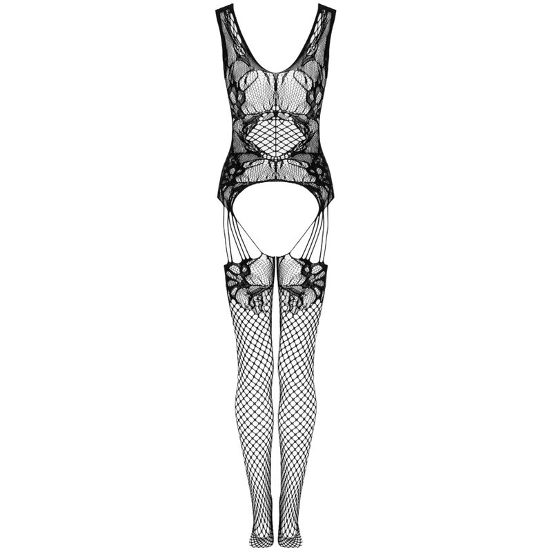 LIVCO CORSETTI FASHION - JULOVE BODYSTOCKING BLACK ONE SIZE
