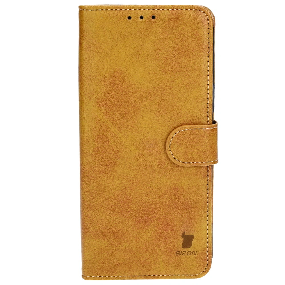 Bizon Case Pocket Apple iPhone 15 Plus brown