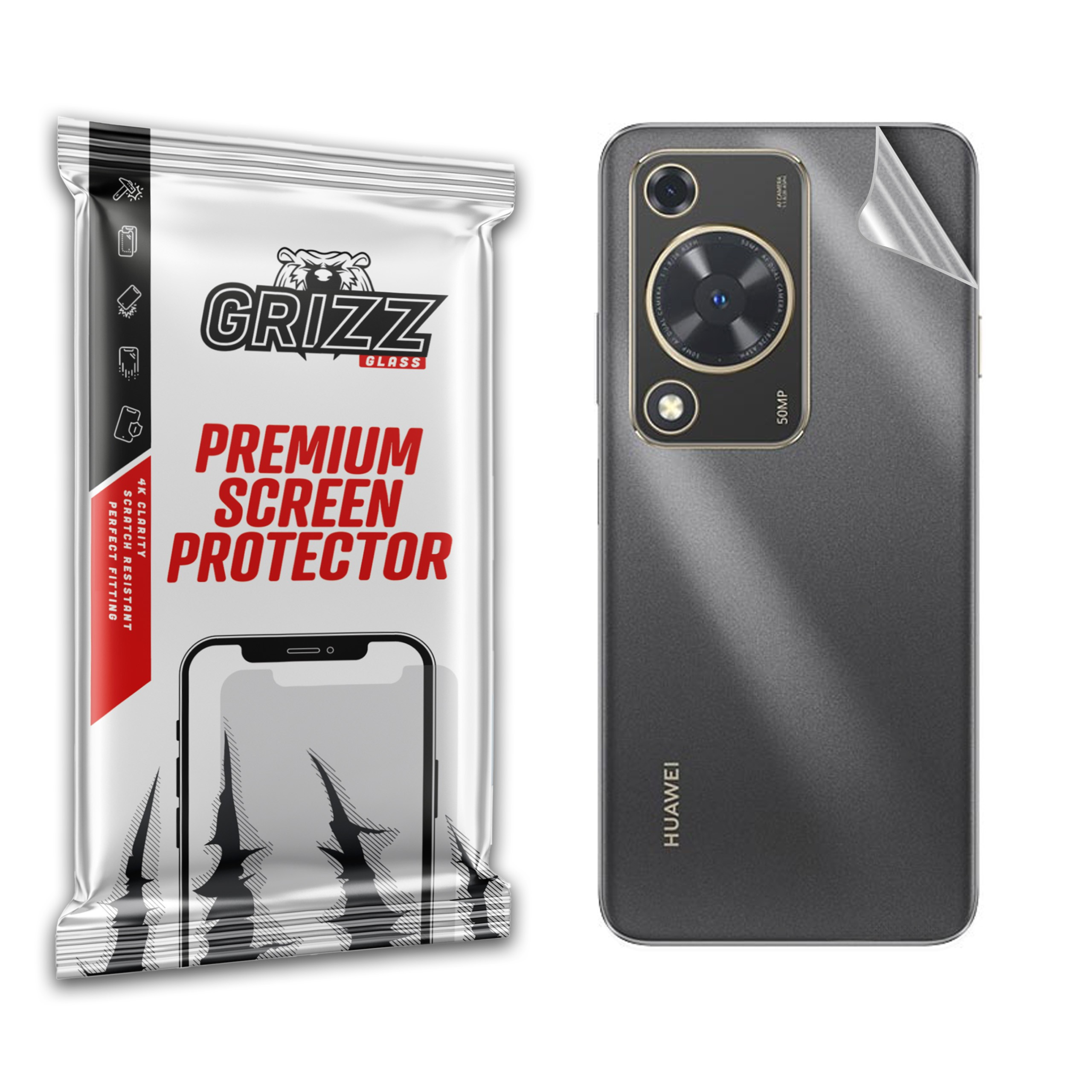 GrizzGlass SatinSkin Huawei nova Y72