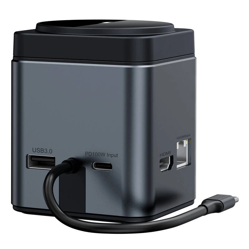 Stacja dokująca 9w1 Blitzwolf BW-TH17 + ładowarka indukcyjna 15W MagSafe