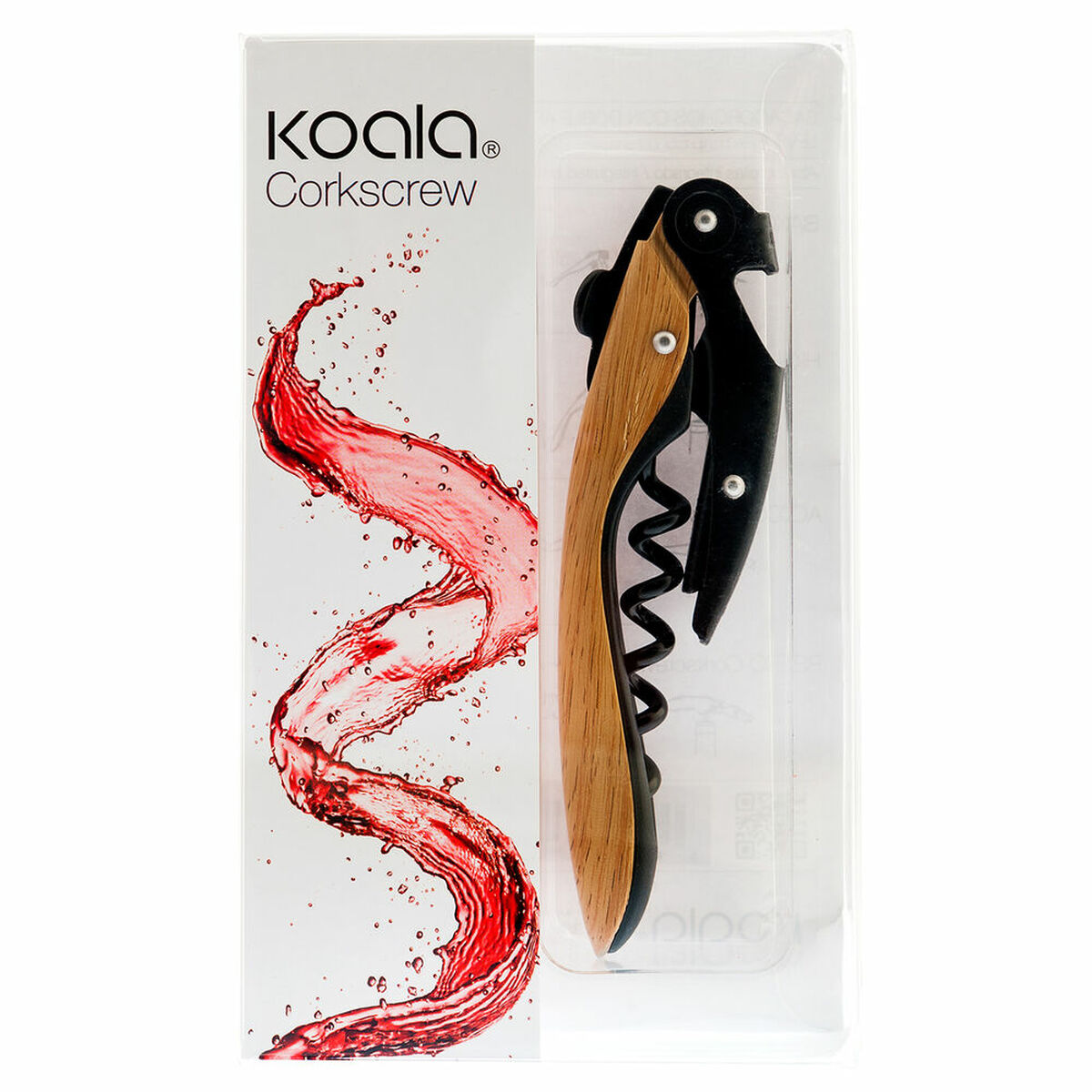 Corkscrew Koala High Tech Wood Metal