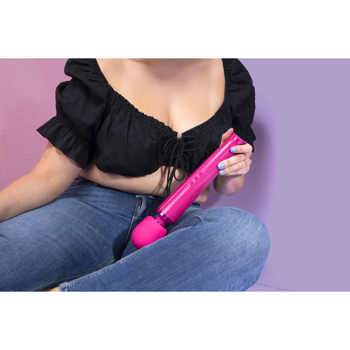 PalmPower-Recharge Wand Massager Le Wand Magenta Pink PalmPower-Recharge Wand Massager Le Wand Magenta Pink