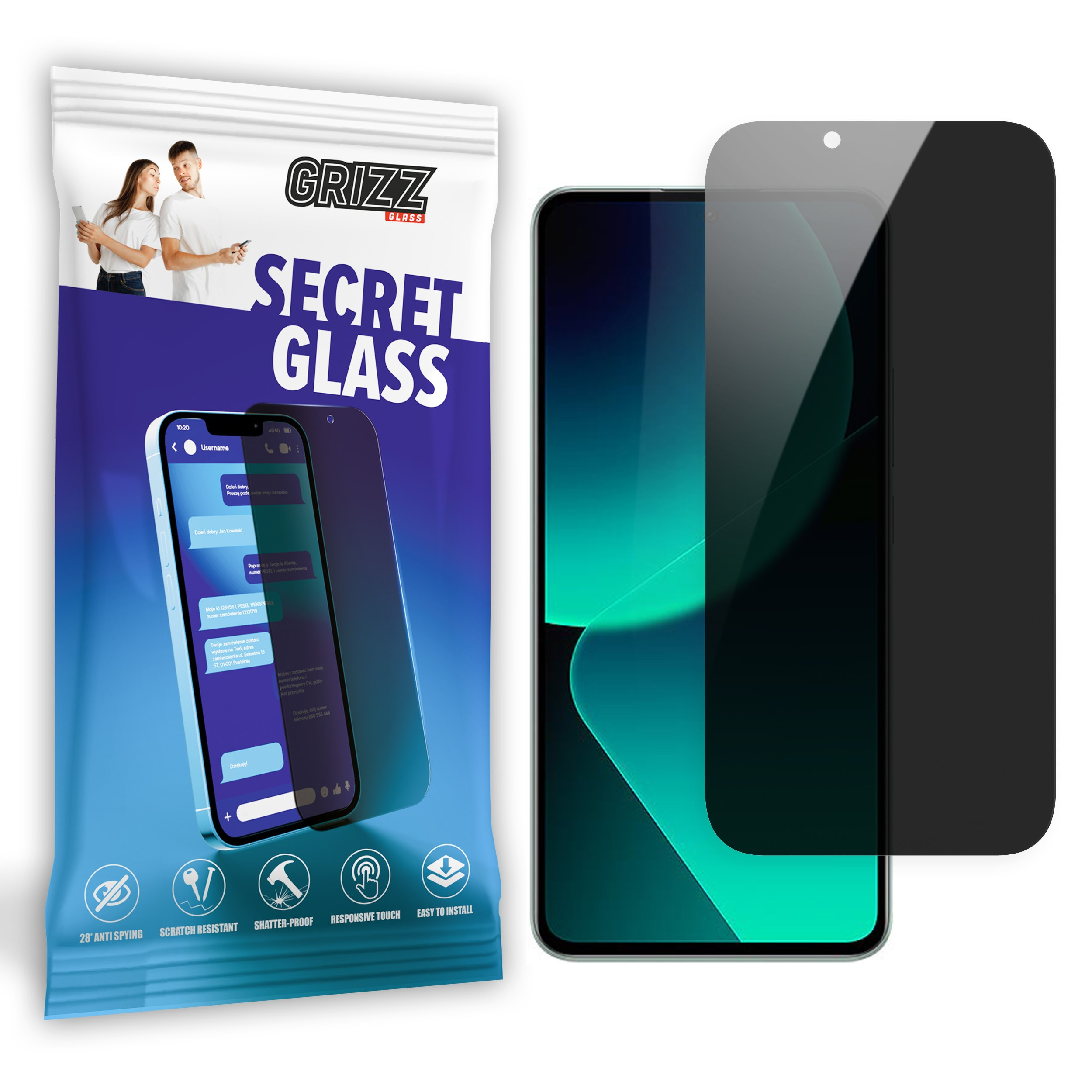 GrizzGlass SecretGlass Xiaomi 13T