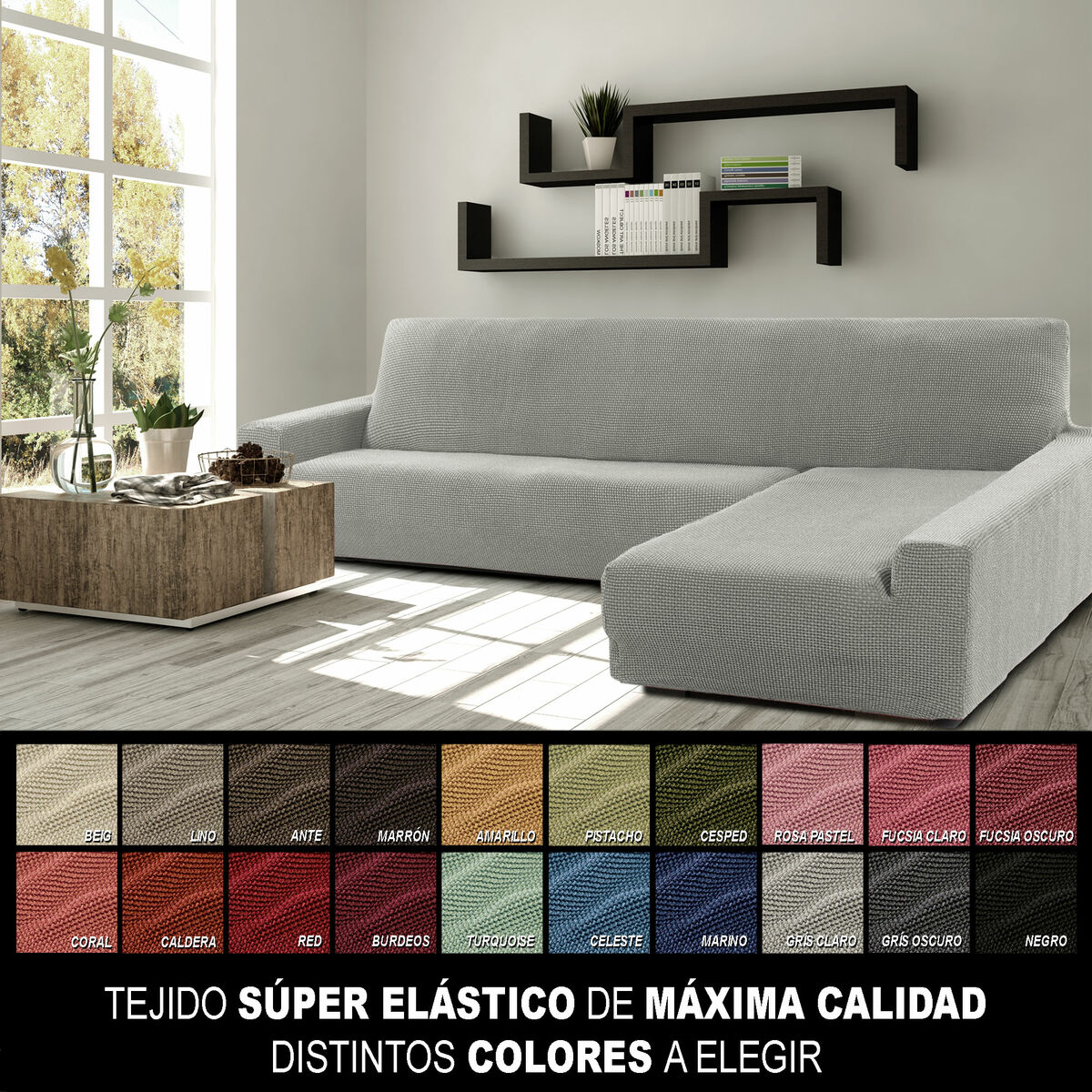 Cover for chaise longue with long right arm Sofaskins NIAGARA 210 - 340 cm Cover for chaise longue with long right arm Sofaskins NIAGARA 210 - 340 cm