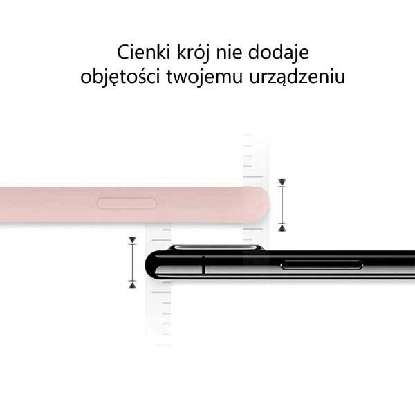 Etui Mercury Silicone do Samsung Galaxy S23 Ultra różowo-piaskowy