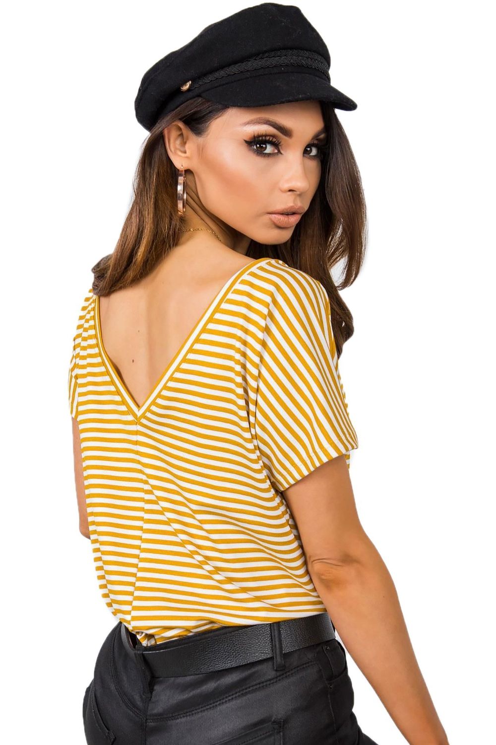  T-shirt model 178075 Rue Paris  yellow