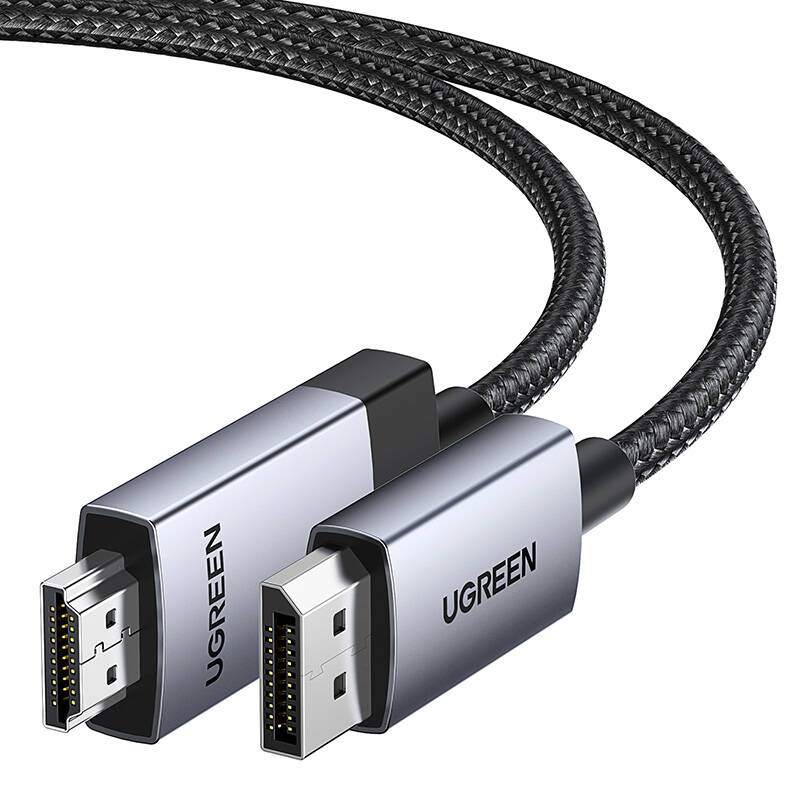 UGREEN DP119 Display Port / HDMI 4K cable, 2m, unidirectional