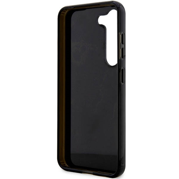 Guess GUHCS23SPCUMAK Samsung Galaxy S23 black hardcase Marble