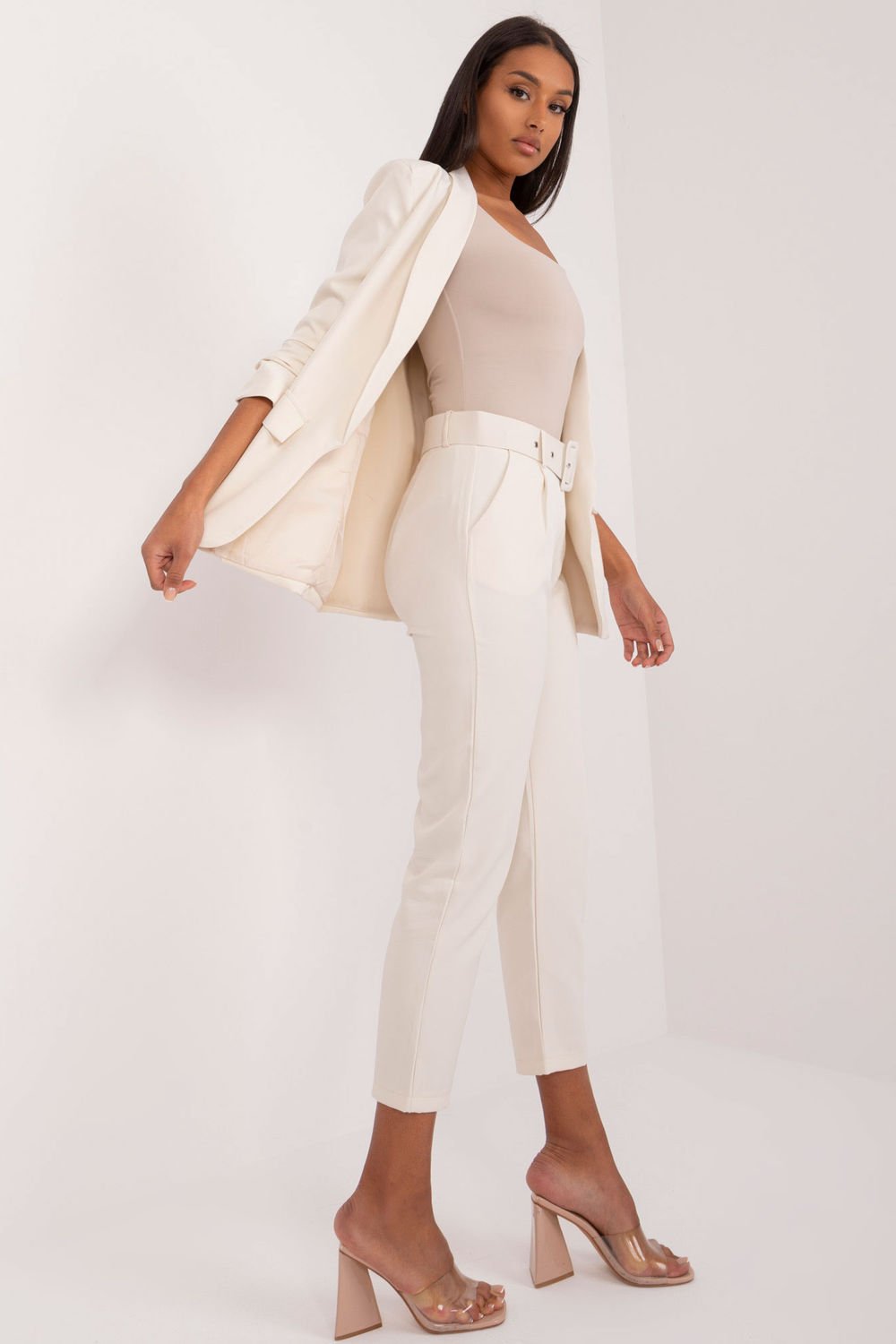  Women trousers model 197065 Och Bella  beige