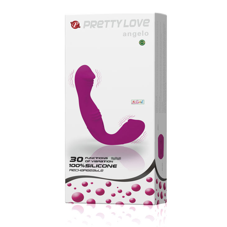 PRETTY LOVE ANGELO DOUBLE PENETRATION FOR COUPLES  PURPLE