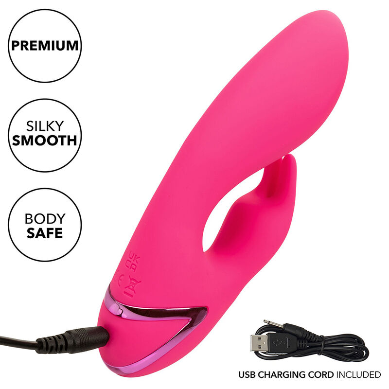 CALIFORNIA EXOTICS - SO. CAL SUNSHINE VIBRATOR RABBIT FUCHSIA BY CALIFORNIA DREAMING