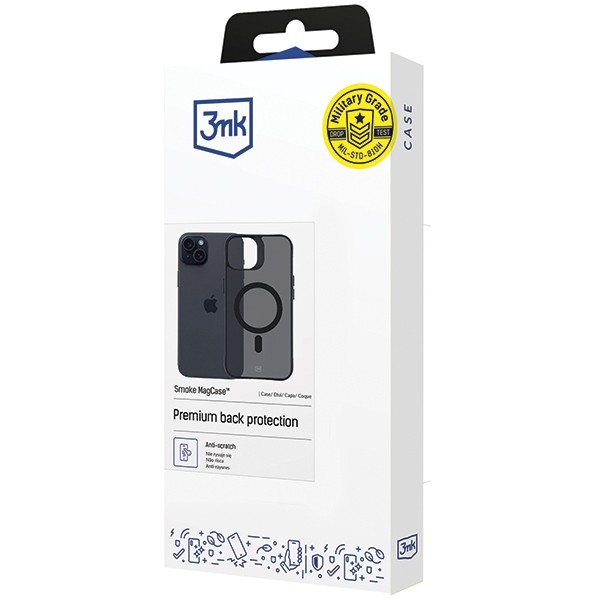 3MK MagCase Smoke Apple iPhone 15 Plus