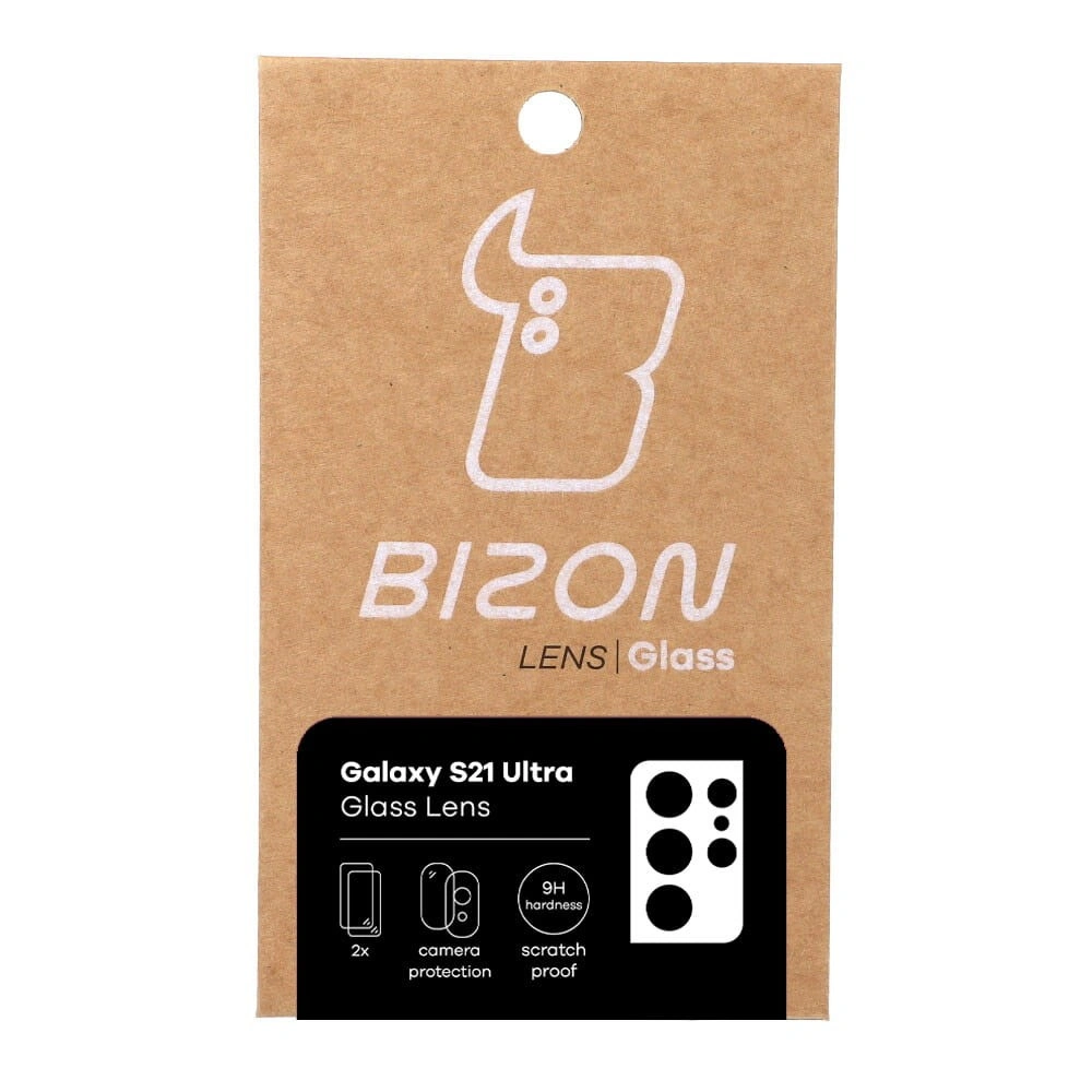 Bizon Glass Lens Samsung Galaxy S21 Ultra [2 PACK]