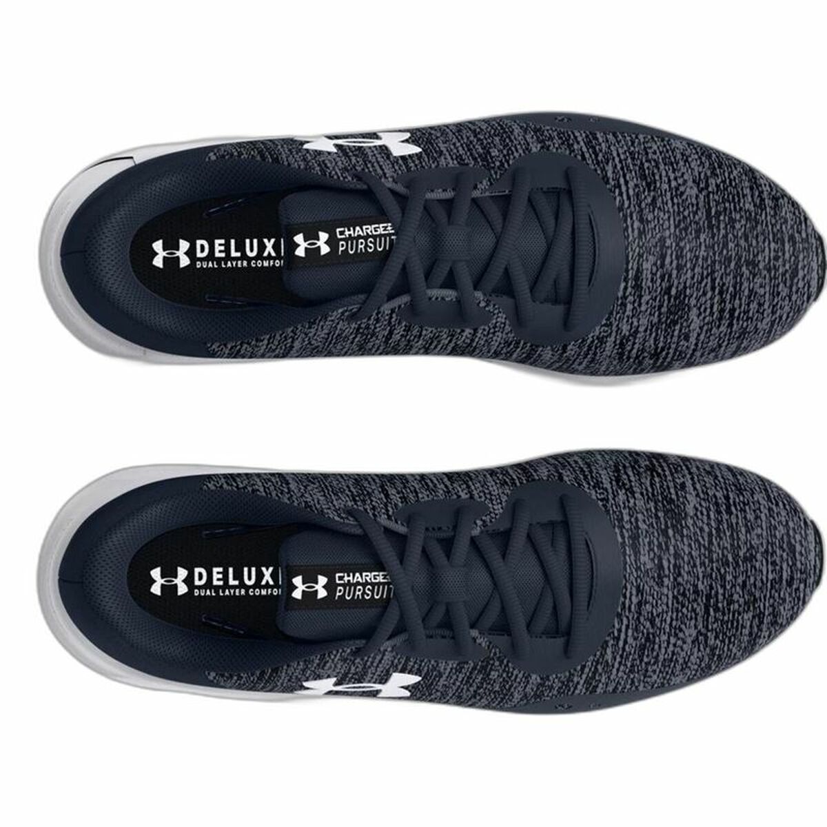 Running Shoes for Adults Under Armour Charged Black Grey Men Running Shoes for Adults Under Armour Charged Black Grey Men