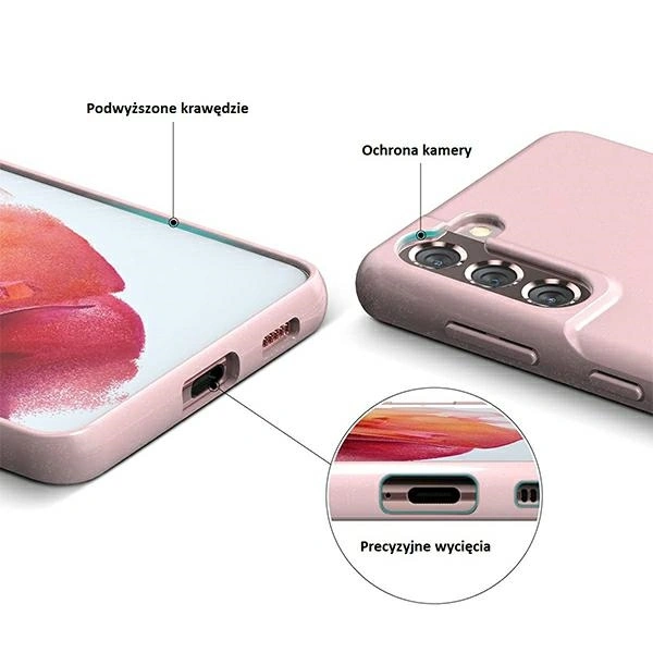 Etui Mercury Jelly Case do Apple iPhone 14 Plus jasnoróżowy