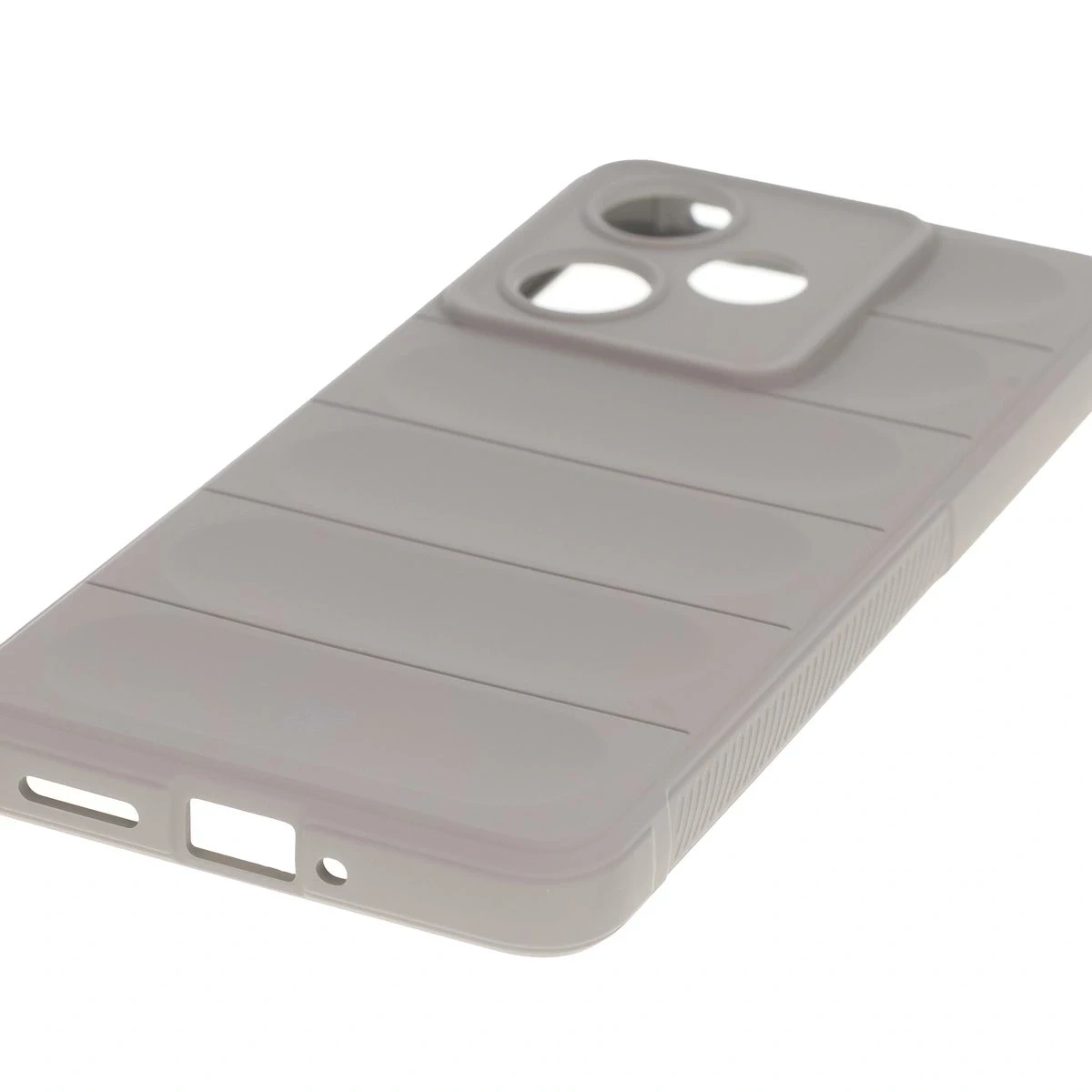 Pancerne etui Bizon Case Tur do Realme GT 7 / 7T jasnoszare