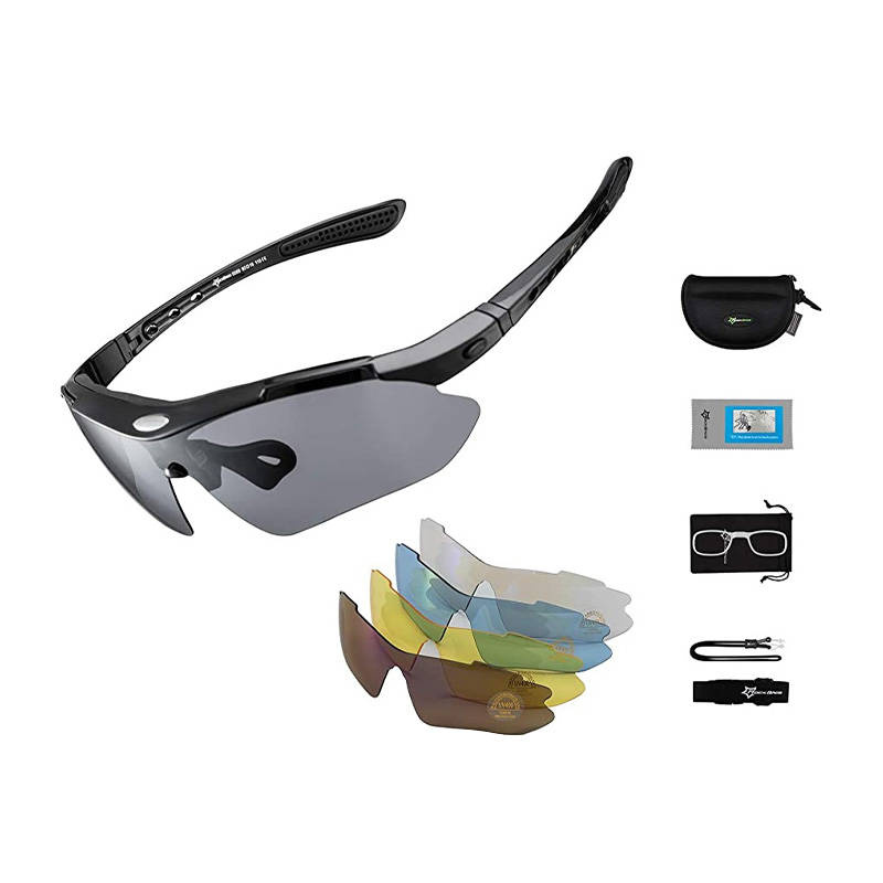 Rockbros 10003 polarized cycling glasses (black)