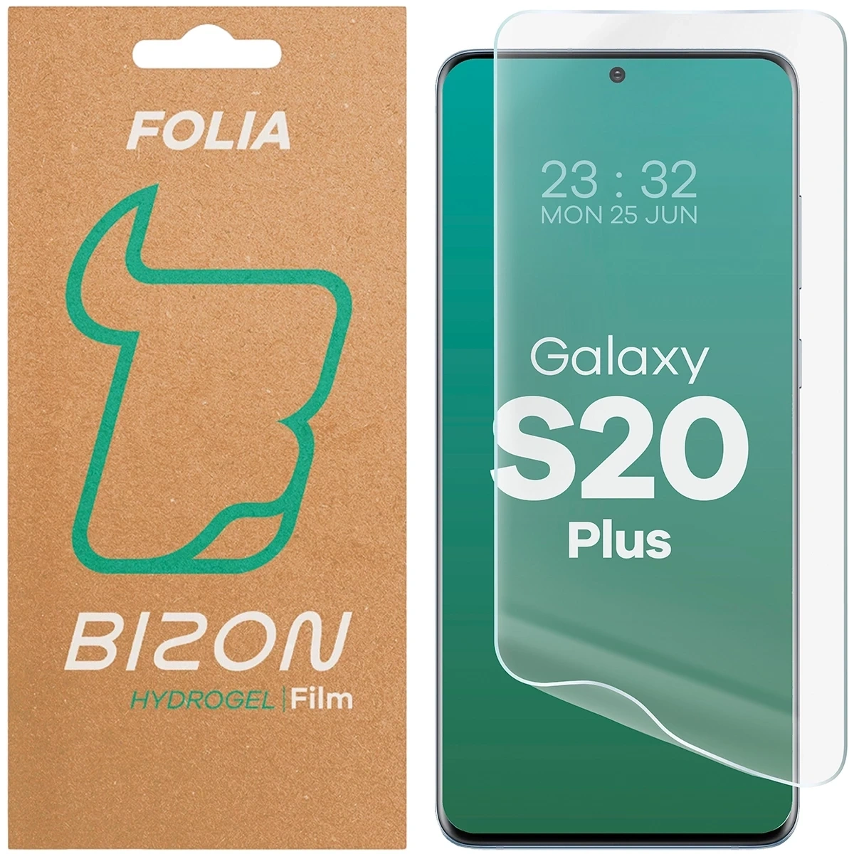 Folia hydrożelowa na ekran Bizon Glass Hydrogel Front do Samsung Galaxy S20 Plus
