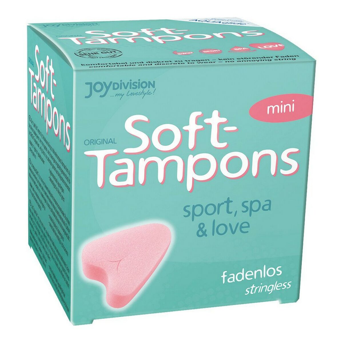 Hygienic Tampons Sport, Spa & Love Joydivision 12204 (3 pcs) 3 Units