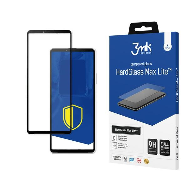 3MK HardGlass Max Lite Sony Xperia 10 III 5G black
