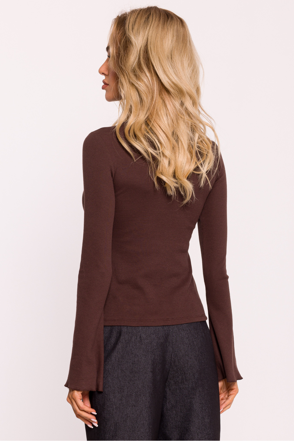  Blouse model 199660 Moe  brown