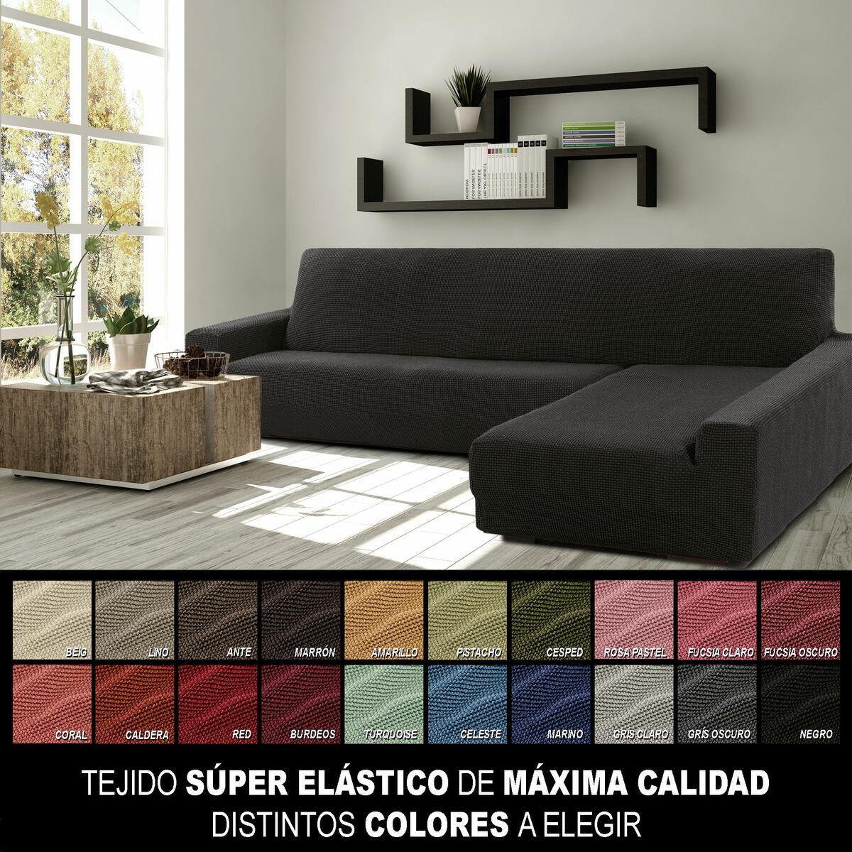 Cover for chaise longue with long right arm Sofaskins NIAGARA 210 - 340 cm Cover for chaise longue with long right arm Sofaskins NIAGARA 210 - 340 cm