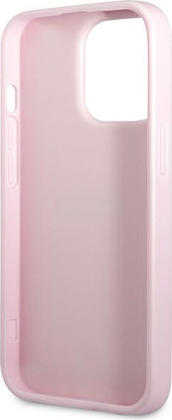 Guess GUHCP13LPSASBPU Apple iPhone 13 Pro purple Saffiano Hot Stamp & Metal Logo