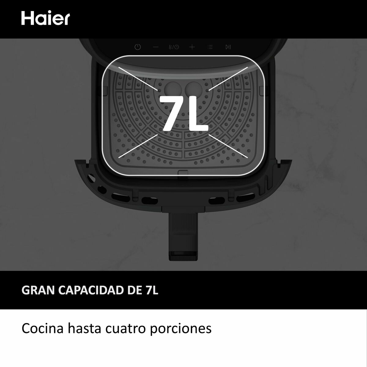 Air Fryer Cecotec HAF5TWA 011 Black 2000 W 6,5 L Air Fryer Cecotec HAF5TWA 011 Black 2000 W 6,5 L