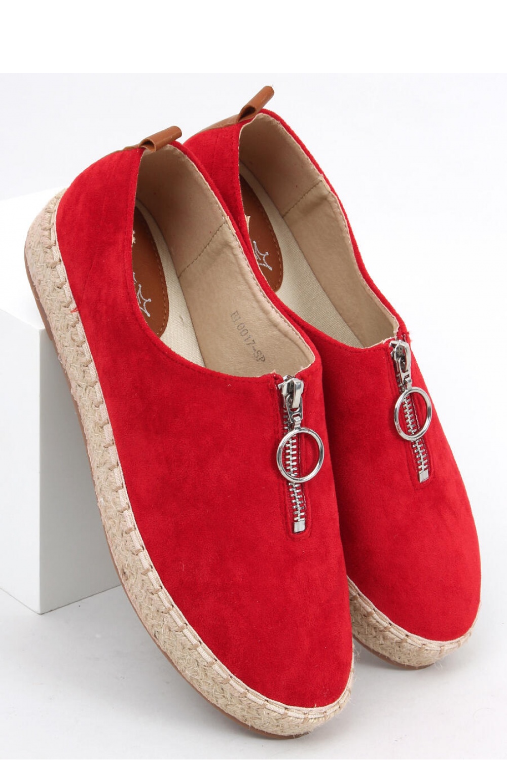  Espadrille model 166428 Inello  red