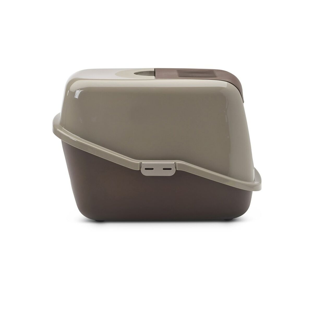 Cat Litter Box Savic Nestor Grey Bronze Plastic