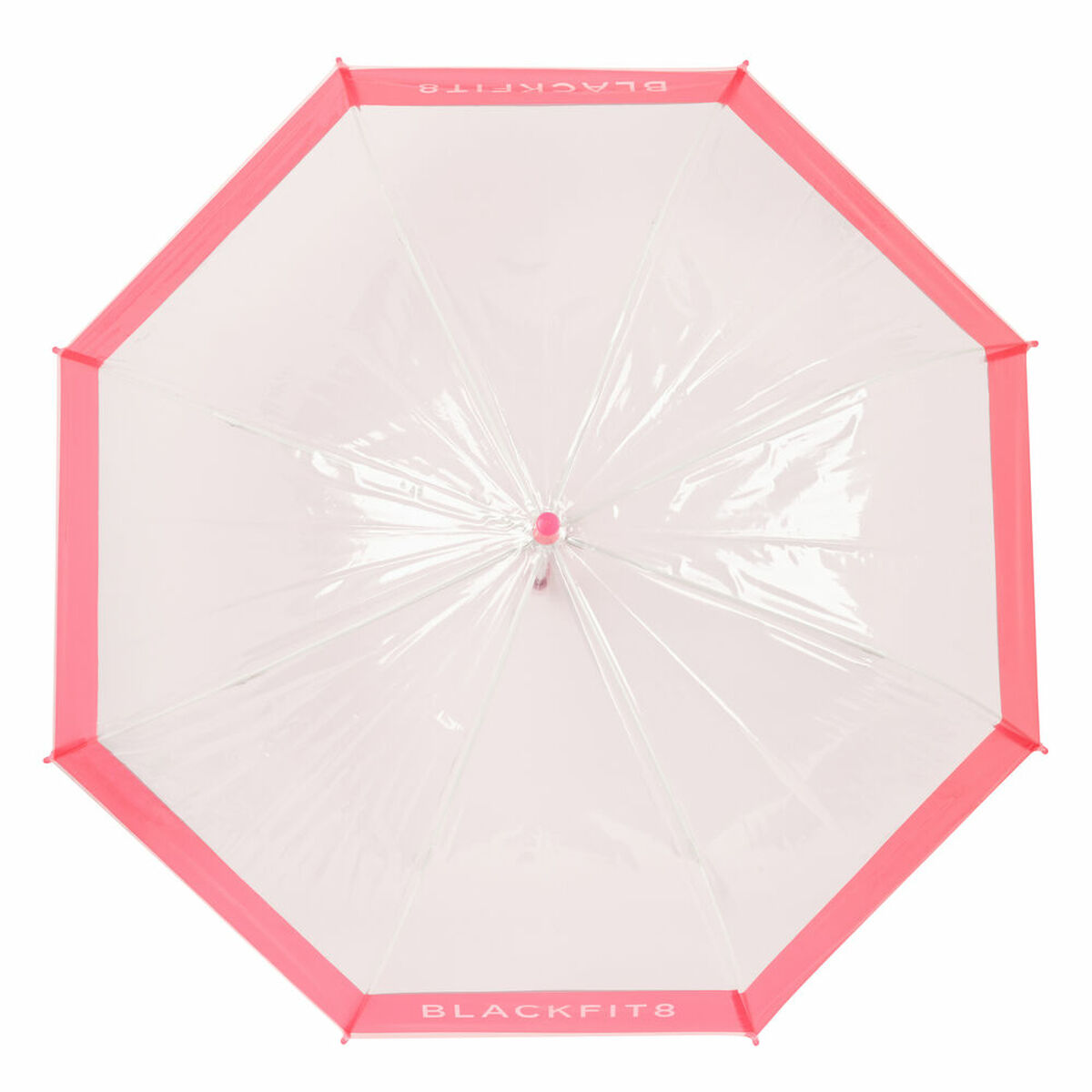 Parasol BlackFit8 Glow up Przezroczysty Różowy (Ø 70 cm)