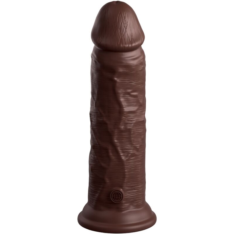 KING COCK ELITE - REALISTIC SILICONE DILDO 20.3 CM BROWN