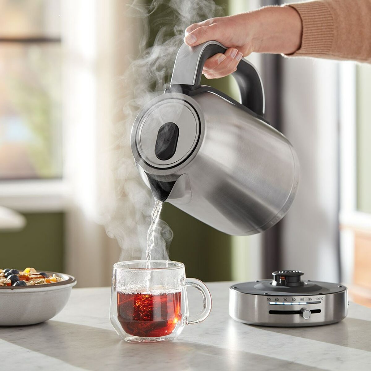 Kettle KitchenAid 5KEK1701ESX Grey plástico,acero inoxidable 2400 W 1,7 L (1 Unit)