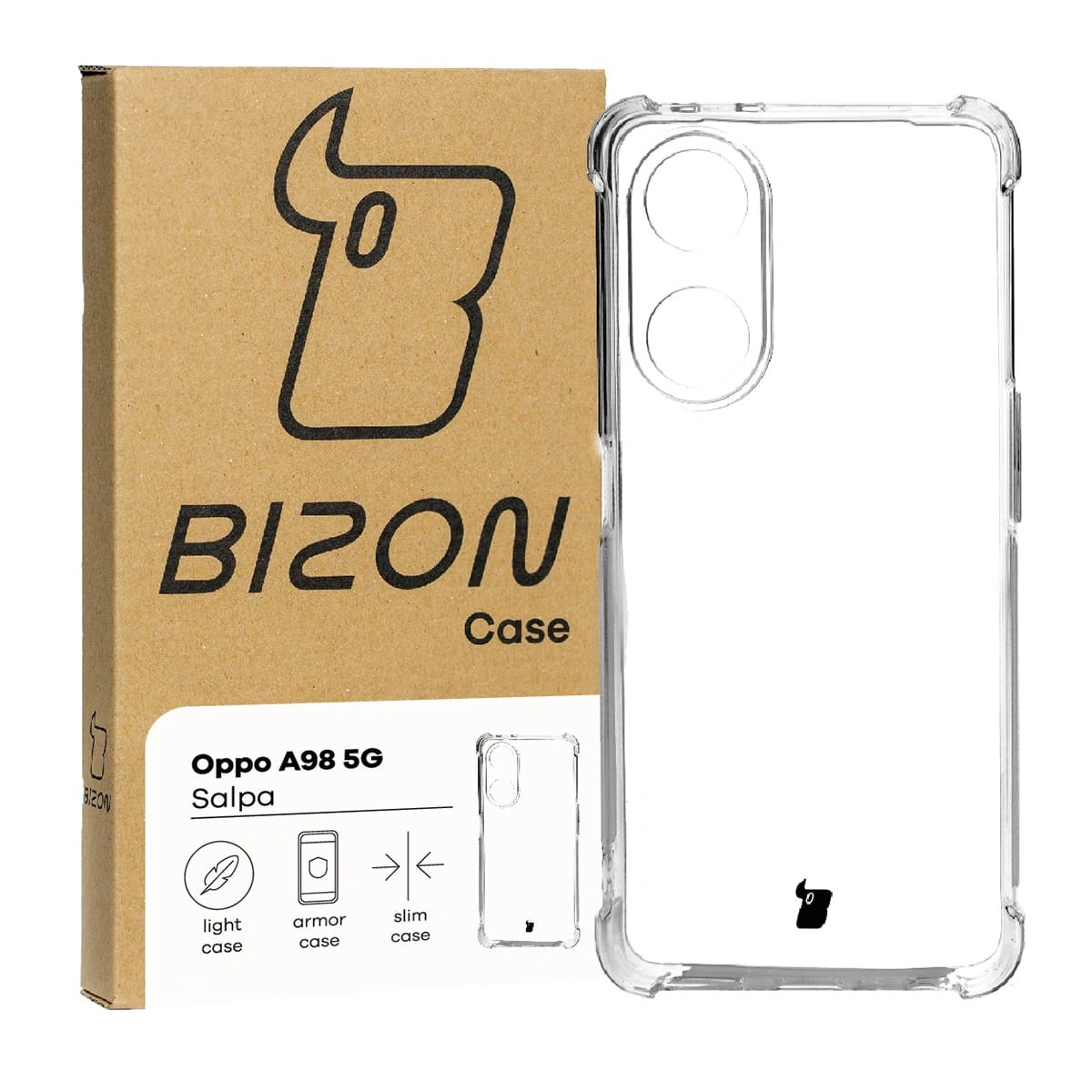 Bizon Case Salpa Oppo A98 5G clear