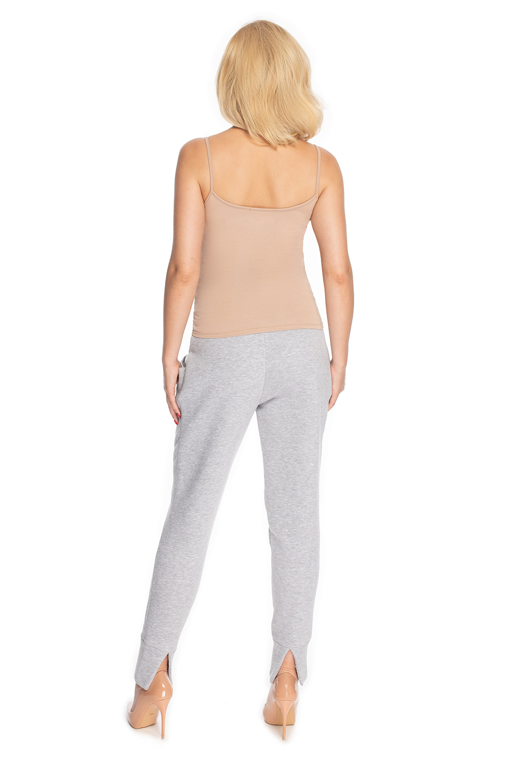  Women trousers model 147525 PeeKaBoo  grey