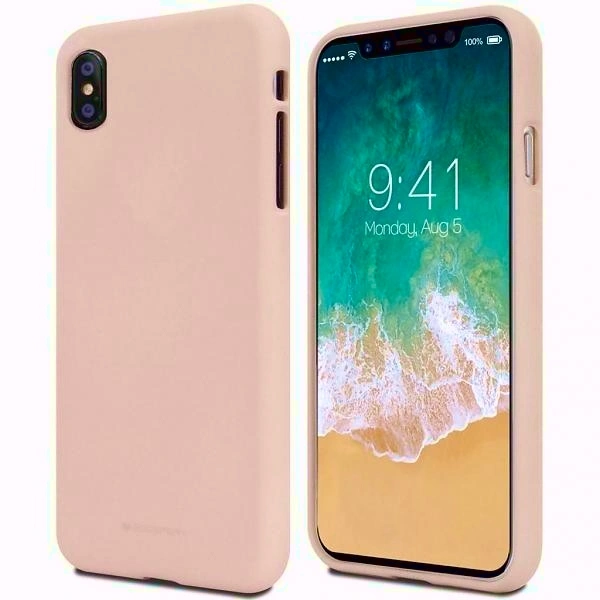 Etui Mercury Soft do Samsung Galaxy A34 5G różowo-piaskowy