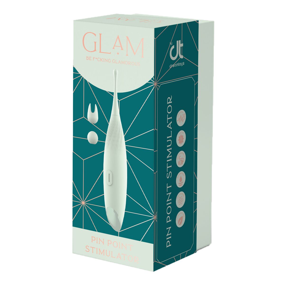 Clitoral Stimulator Dream Toys Glam Green Clitoral Stimulator Dream Toys Glam Green