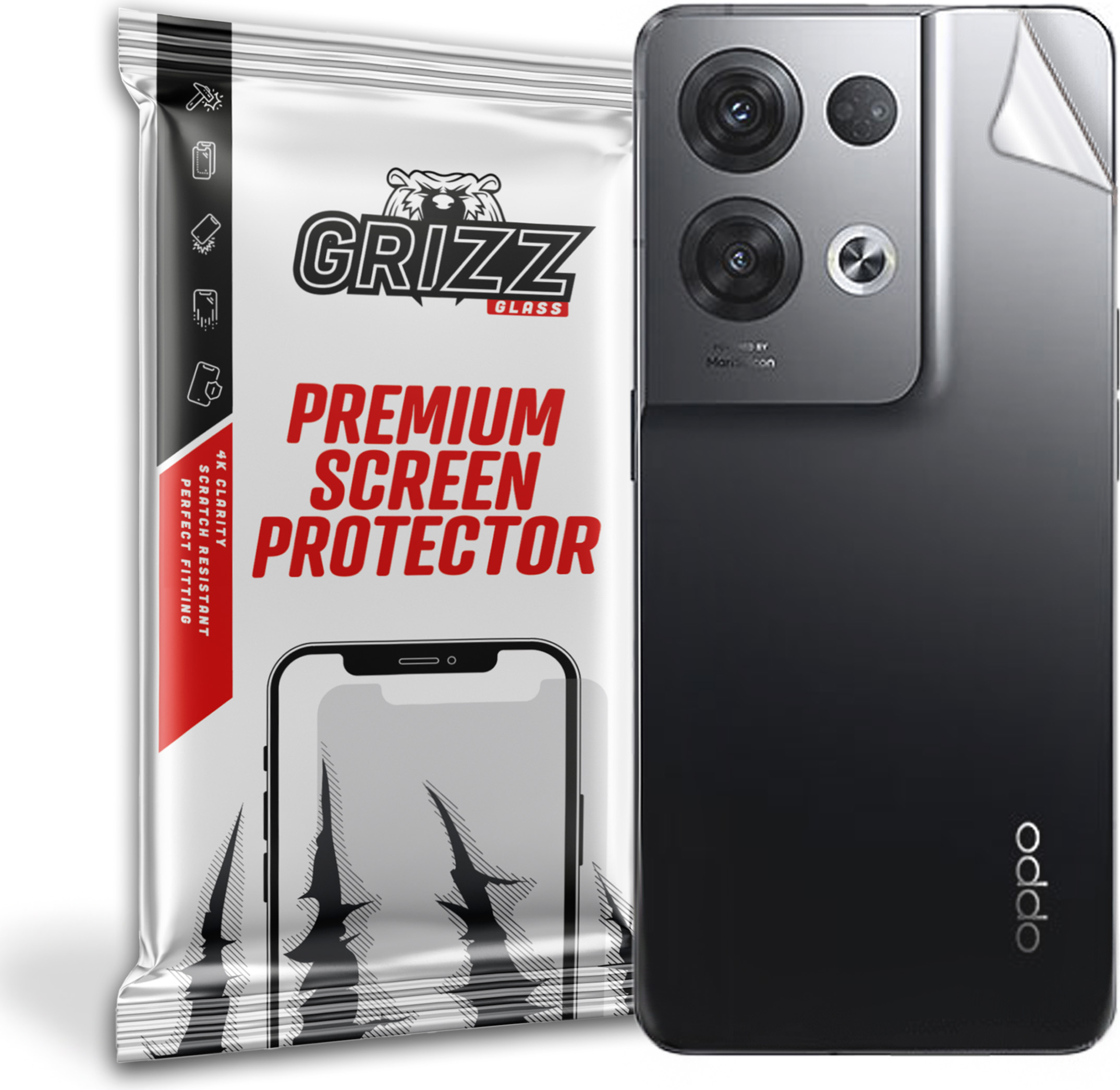 GrizzGlass SatinSkin Oppo Reno 8 Pro