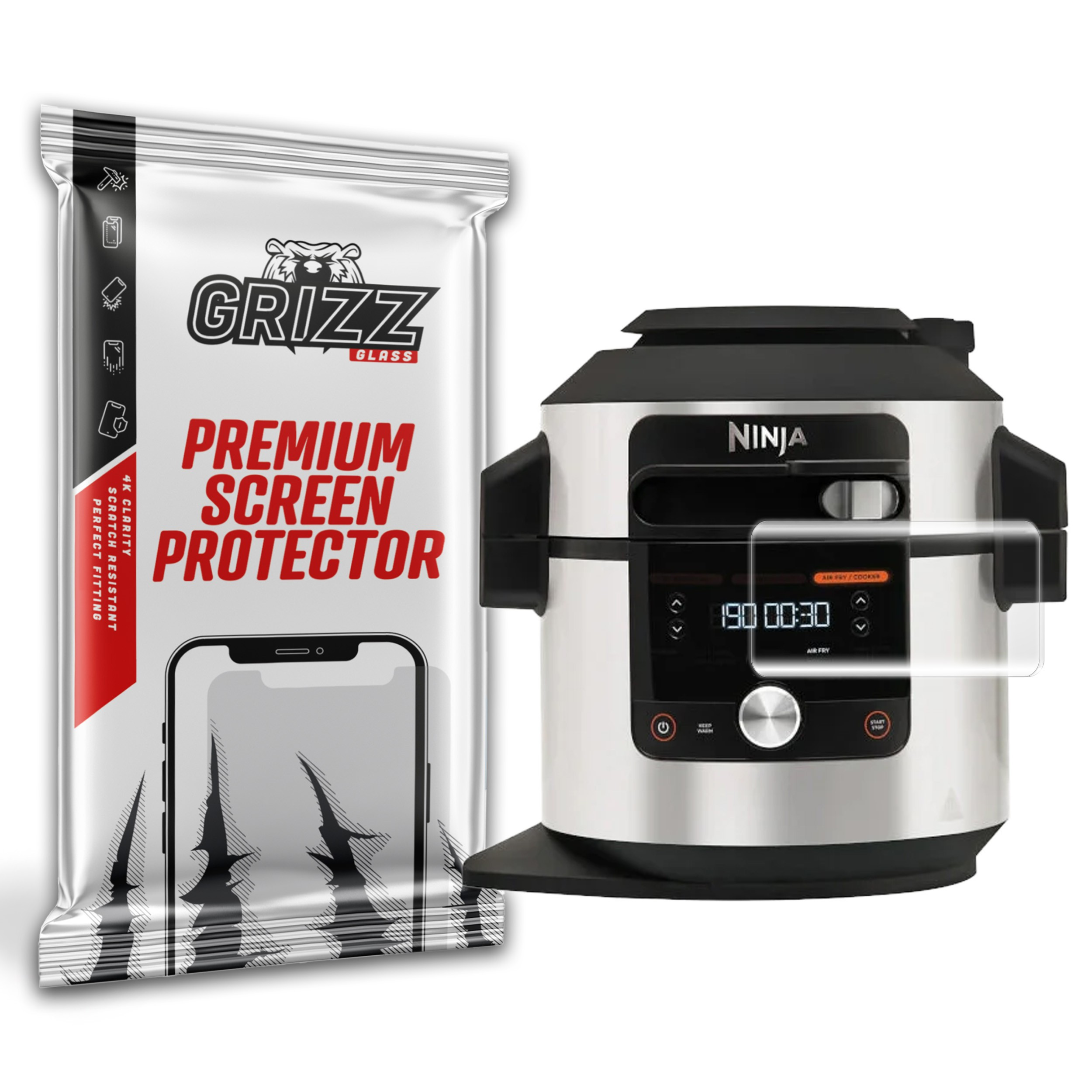 GrizzGlass Hydrofilm Multicooker Ninja Foodi SmartLid