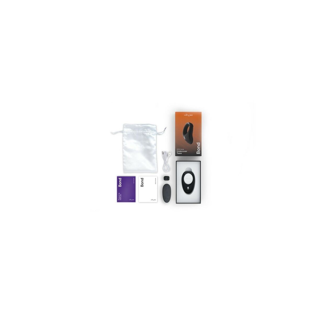 Cock Ring We-Vibe Black Cock Ring We-Vibe Black