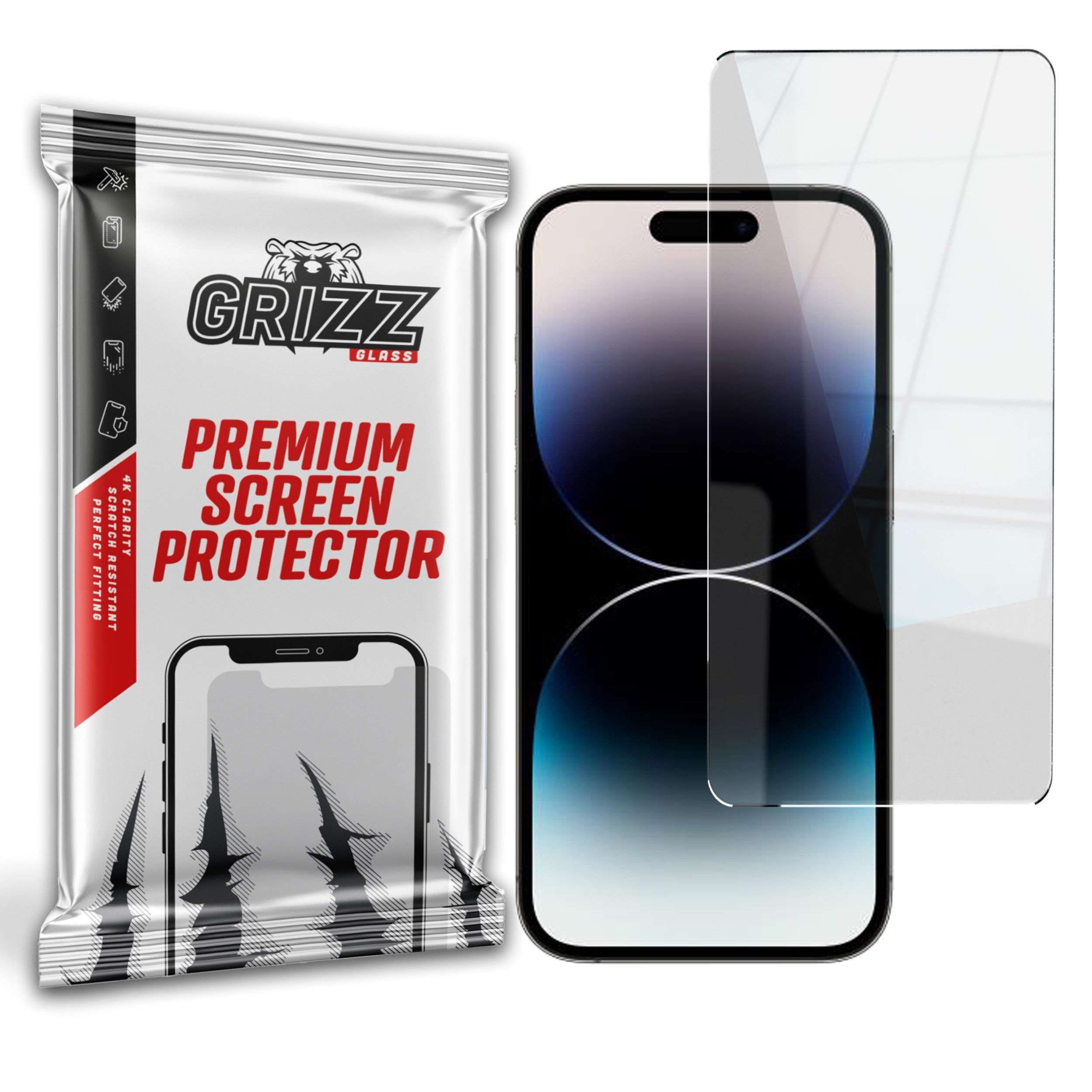 GrizzGlass HybridGlass Apple iPhone 15 Pro