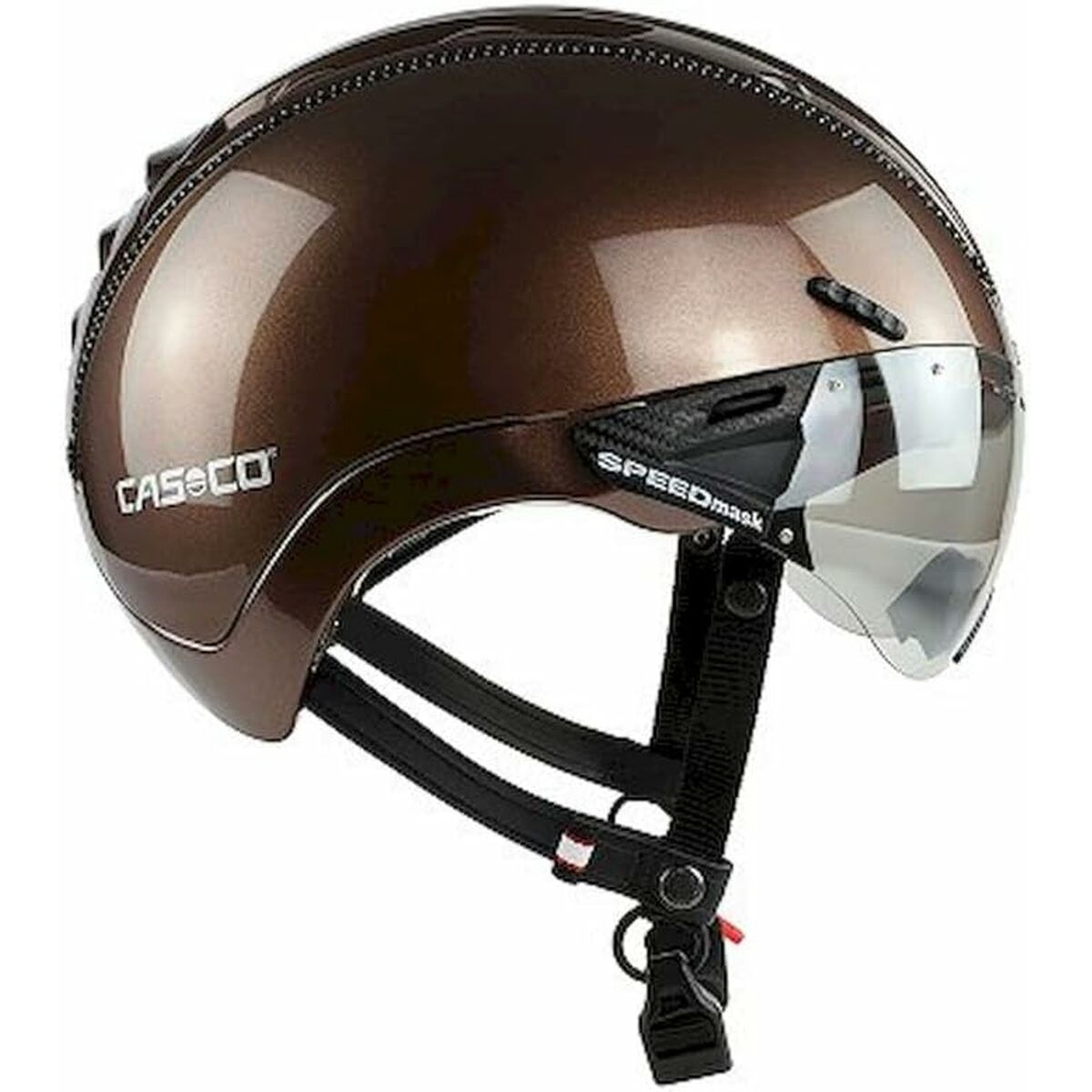 Adult's Cycling Helmet Casco ROADSTER+ Brown M 55-57