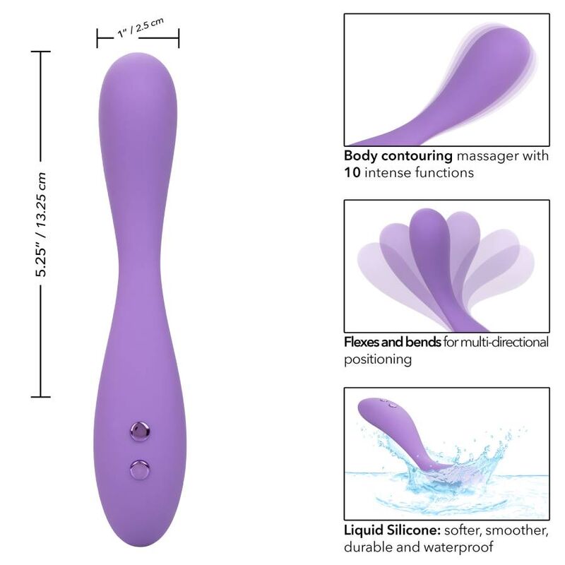 CALIFORNIA EXOTICS CONTOUR DEMI VIOLET CALIFORNIA EXOTICS CONTOUR DEMI VIOLET
