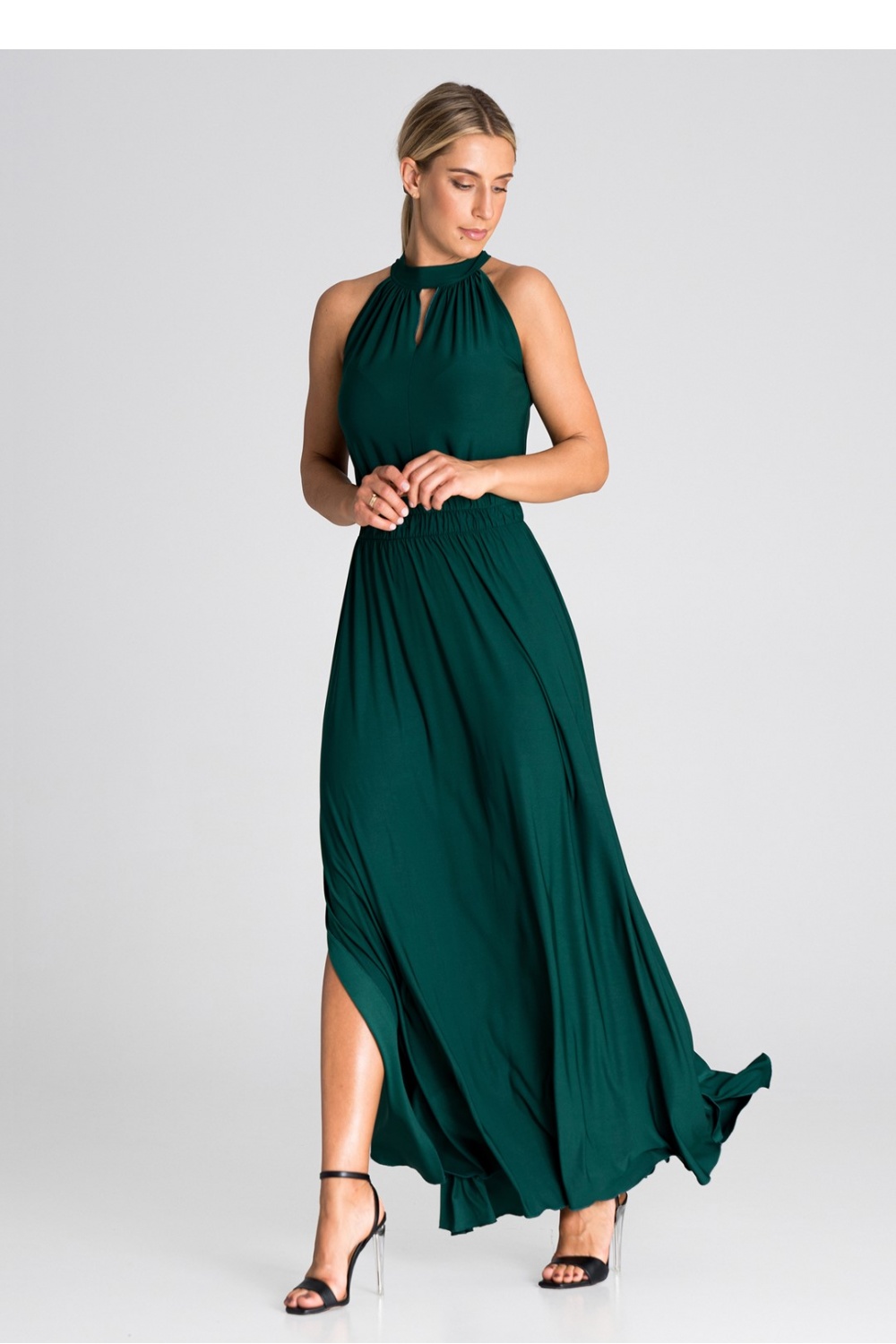  Cocktail dress model 185084 Figl  green