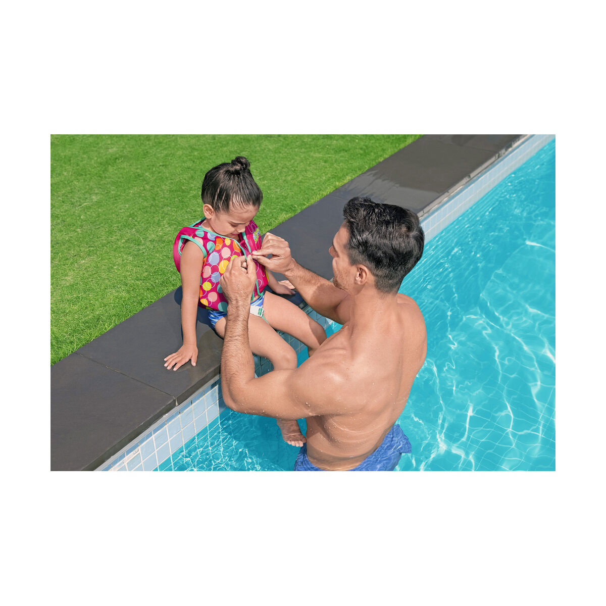 Inflatable Swim Vest Bestway Aquastar Swim Safe S/M 11-19 kg (1 Unit) Inflatable Swim Vest Bestway Aquastar Swim Safe S/M 11-19 kg (1 Unit)
